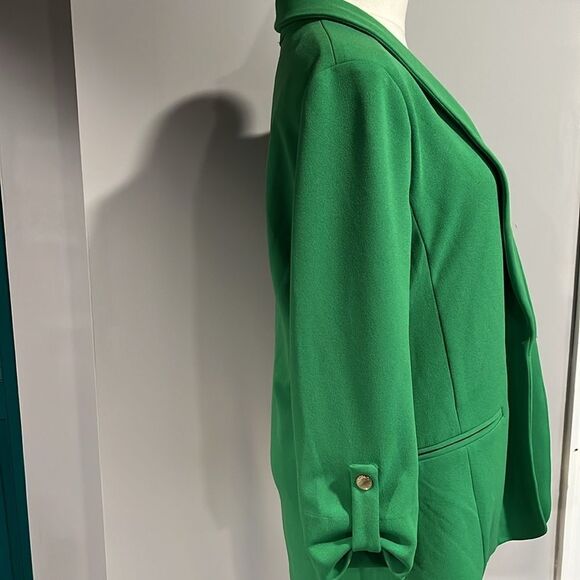 Tahari green open blazer - small - Picture 3 of 7